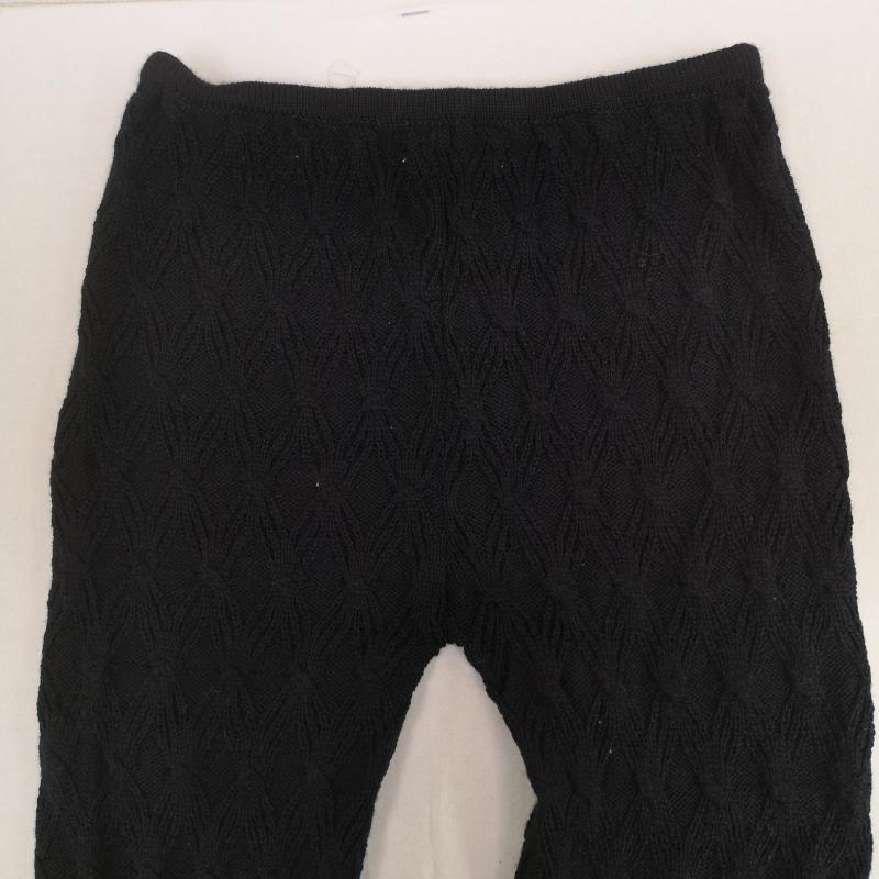 オゾンコミュニティ OZONECOMMUNITY パンツ スラックス 日本製 ケーブル編み ニット レギンス パンツ 8NP-0300 黒 / ブラック / black レディース USED 古着 中古 50169142