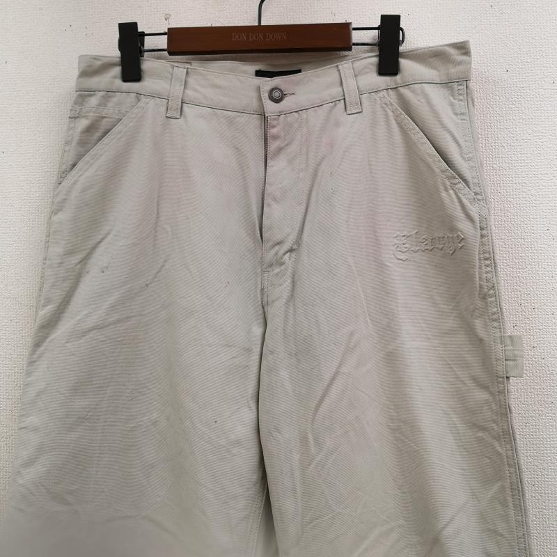 エクストララージ XLARGE パンツ ワークパンツ、ペインターパンツ 25SS エンボス オールド イングリッシュ ペインター パンツ 101251031002 34インチ 灰 / グレー / gray メンズ USED 古着 中古 50169144