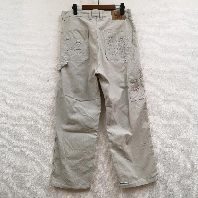 エクストララージ XLARGE パンツ ワークパンツ、ペインターパンツ 25SS エンボス オールド イングリッシュ ペインター パンツ 101251031002 34インチ 灰 / グレー / gray メンズ USED 古着 中古 50169144