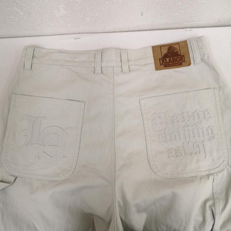 エクストララージ XLARGE パンツ ワークパンツ、ペインターパンツ 25SS エンボス オールド イングリッシュ ペインター パンツ 101251031002 34インチ 灰 / グレー / gray メンズ USED 古着 中古 50169144