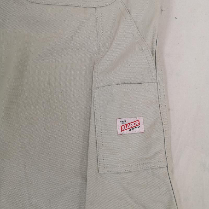 エクストララージ XLARGE パンツ ワークパンツ、ペインターパンツ 25SS エンボス オールド イングリッシュ ペインター パンツ 101251031002 34インチ 灰 / グレー / gray メンズ USED 古着 中古 50169144