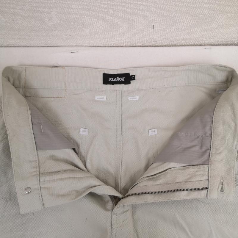 エクストララージ XLARGE パンツ ワークパンツ、ペインターパンツ 25SS エンボス オールド イングリッシュ ペインター パンツ 101251031002 34インチ 灰 / グレー / gray メンズ USED 古着 中古 50169144