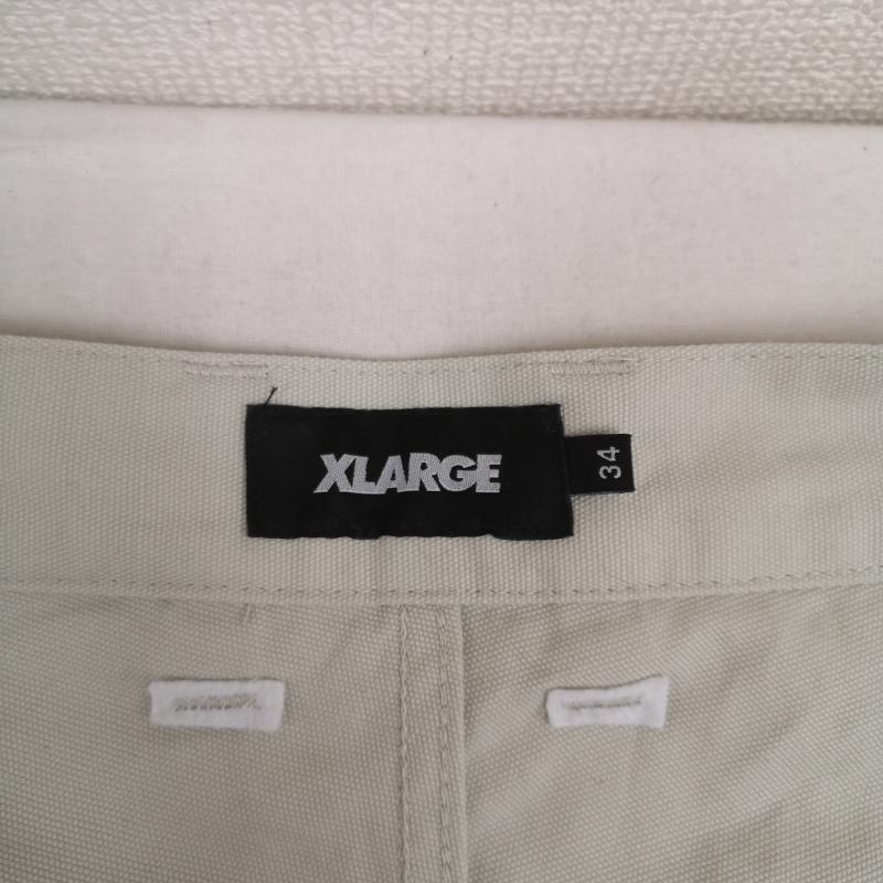 エクストララージ XLARGE パンツ ワークパンツ、ペインターパンツ 25SS エンボス オールド イングリッシュ ペインター パンツ 101251031002 34インチ 灰 / グレー / gray メンズ USED 古着 中古 50169144