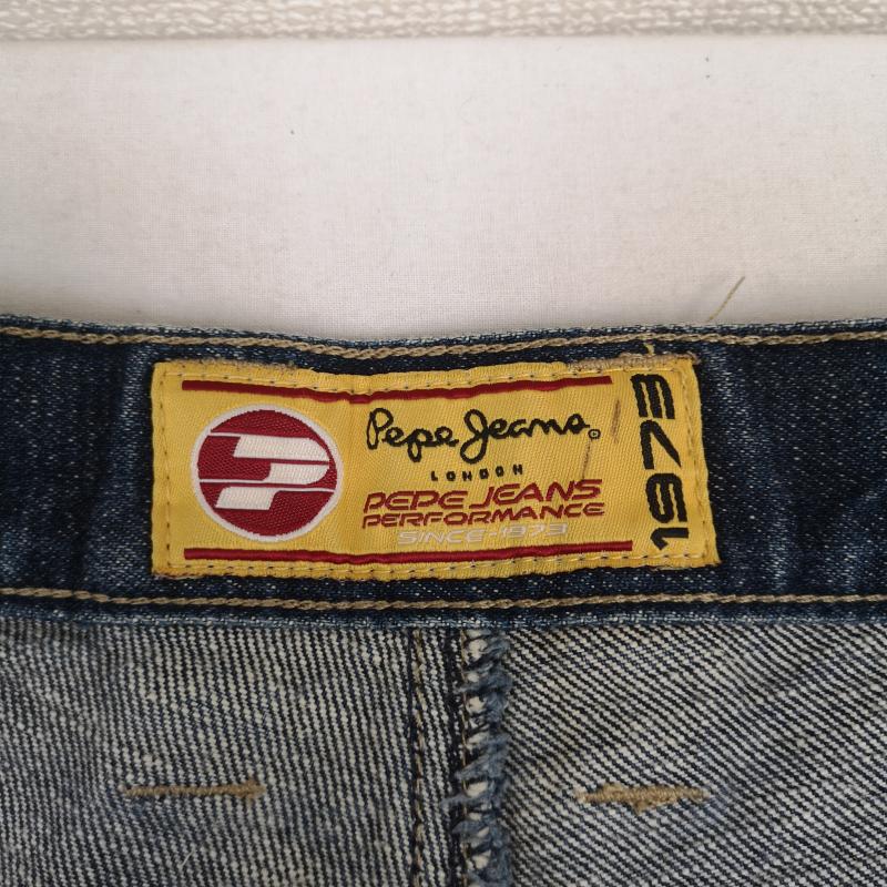 古着 USED パンツ デニム、ジーンズ Pepe Jeans 異素材 ドッキング キルティング バギー デニム パンツ 34 インディゴ / インディゴ / Indigo メンズ USED 古着 中古 50169145