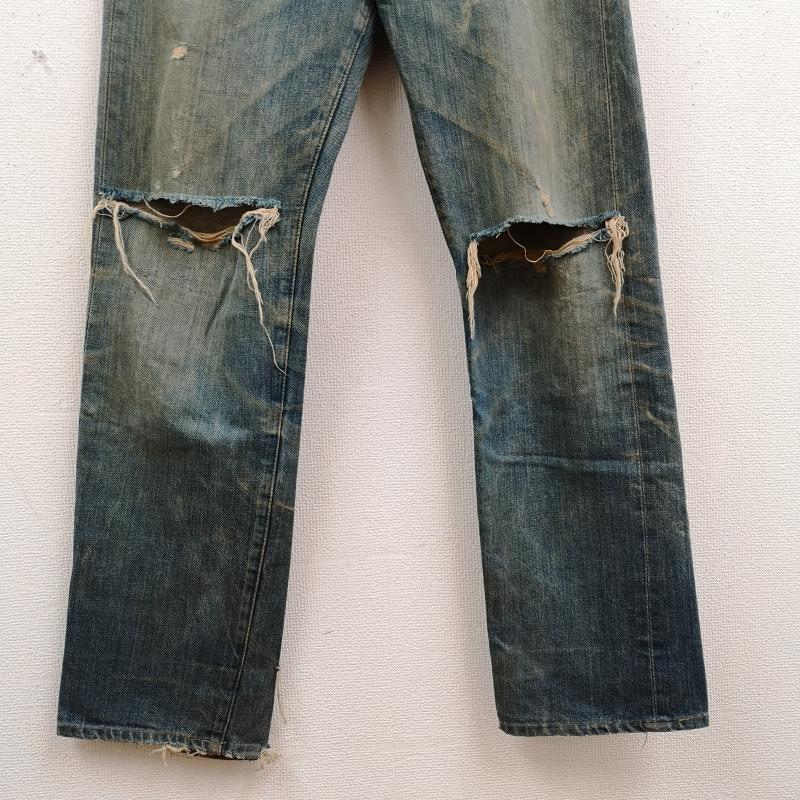 リーバイストラウスアンドコー Levi Strauss & co. パンツ デニム、ジーンズ 日本製 シンチバック 赤耳 BIG E ボタンフライ デニム パンツ 701SXX 33インチ インディゴ / インディゴ / Indigo メンズ USED 古着 中古 50169146