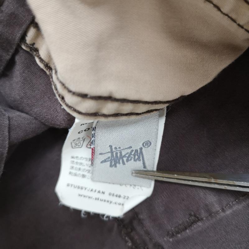ステューシー STUSSY パンツ ショートパンツ AUTHENTIC GEAR ミリタリー カーゴ ショート パンツ ショーツ 32インチ 茶 / ブラウン / brown メンズ USED 古着 中古 50169150