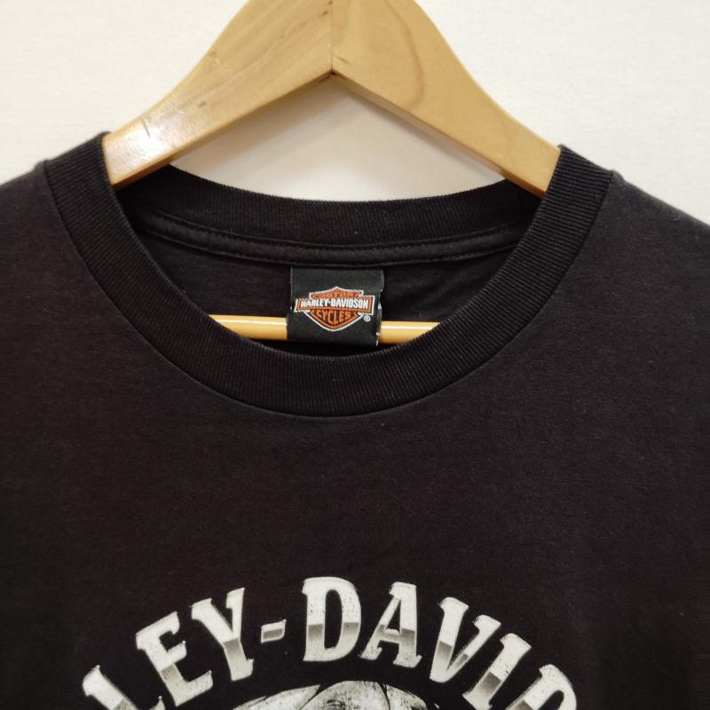 ハーレーダビッドソン Harley-Davidson Tシャツ 半袖 オリジナル ディーラー Tシャツ ハーレーダビッドソン 熊本 限定 L 黒 / ブラック / black メンズ USED 古着 中古 50169154