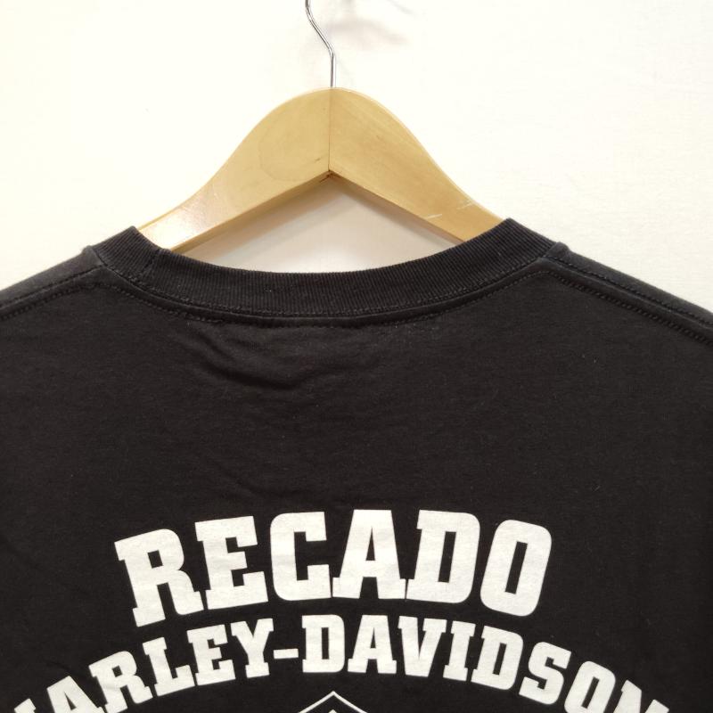 ハーレーダビッドソン Harley-Davidson Tシャツ 半袖 オリジナル ディーラー Tシャツ ハーレーダビッドソン 熊本 限定 L 黒 / ブラック / black メンズ USED 古着 中古 50169154