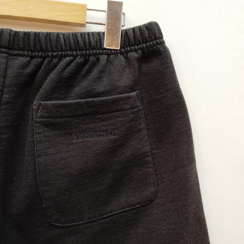 シュプリーム Supreme パンツ ショートパンツ 21SS Laser Cut S Logo Sweatshort S 黒 / ブラック / black メンズ USED 古着 中古 50169158