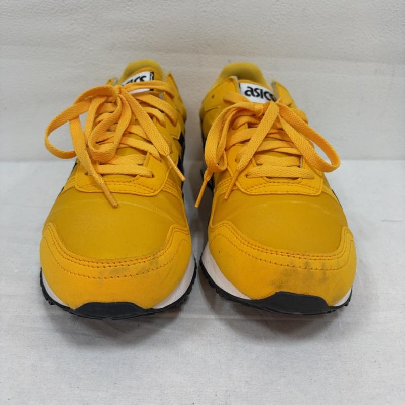 アシックス ASICS スニーカー スニーカー OC RUNNER オーシーランナー ローカット スニーカー 27.0cm ロゴ、文字 黄 / イエロー / yellow X 黒 / ブラック / black メンズ USED 古着 中古 50169159