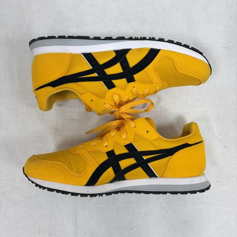 アシックス ASICS スニーカー スニーカー OC RUNNER オーシーランナー ローカット スニーカー 27.0cm ロゴ、文字 黄 / イエロー / yellow X 黒 / ブラック / black メンズ USED 古着 中古 50169159