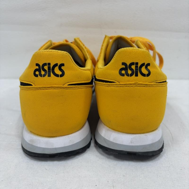 アシックス ASICS スニーカー スニーカー OC RUNNER オーシーランナー ローカット スニーカー 27.0cm ロゴ、文字 黄 / イエロー / yellow X 黒 / ブラック / black メンズ USED 古着 中古 50169159