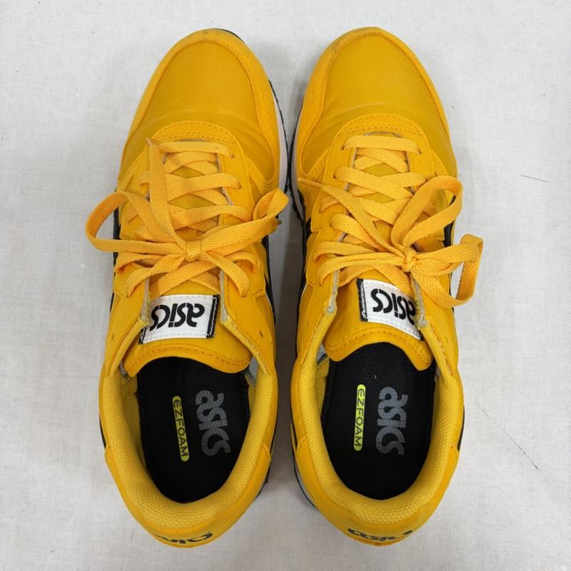 アシックス ASICS スニーカー スニーカー OC RUNNER オーシーランナー ローカット スニーカー 27.0cm ロゴ、文字 黄 / イエロー / yellow X 黒 / ブラック / black メンズ USED 古着 中古 50169159