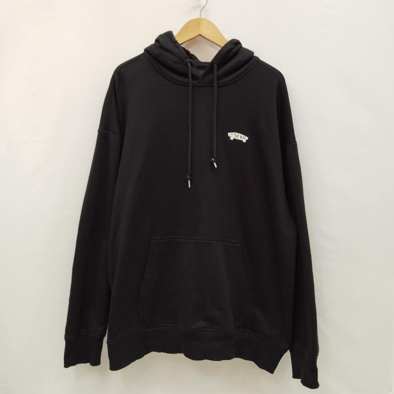 バンズ VANS パーカー 長袖 Yusuke Hanai Hoodie コラボ パーカー L 黒 / ブラック / black メンズ USED 古着 中古 50169160