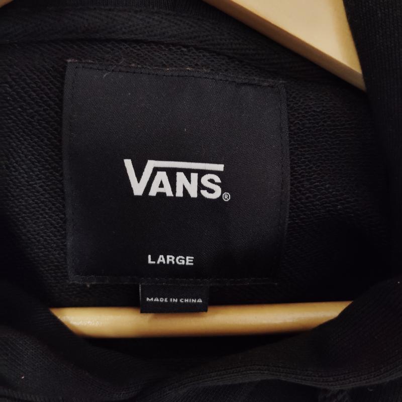 バンズ VANS パーカー 長袖 Yusuke Hanai Hoodie コラボ パーカー L 黒 / ブラック / black メンズ USED 古着 中古 50169160