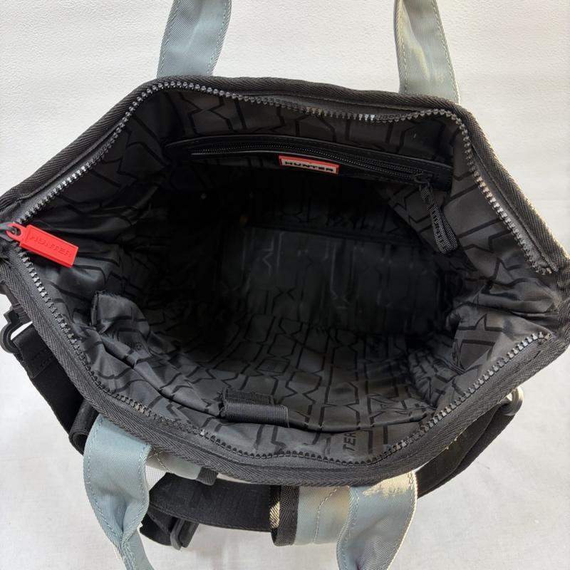 ハンター HUNTER リュックサック、デイパック リュックサック、デイバッグ 3way ショルダー バッグ リュック バックパック トート ロゴ - ロゴ、文字 灰 / グレー / gray メンズ USED 古着 中古 50169161