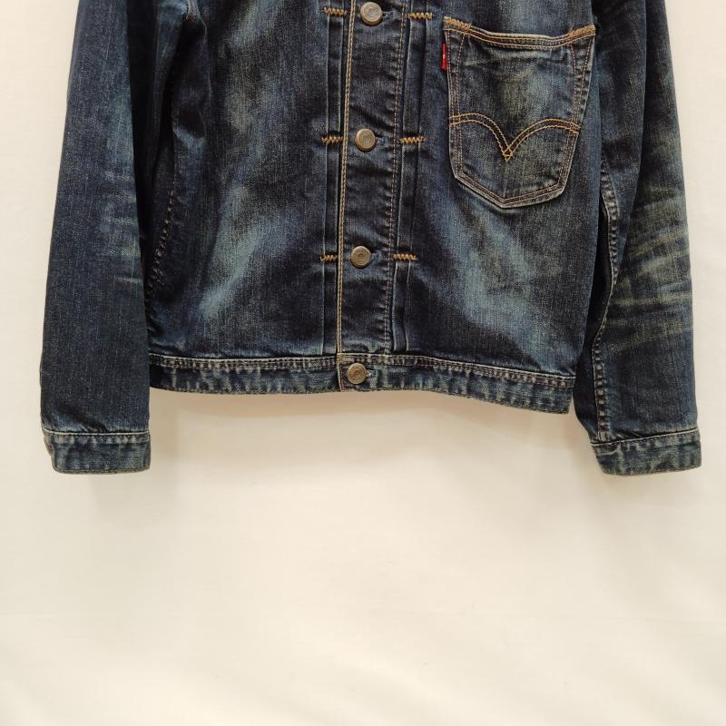 リーバイス Levi s ジャケット、上着 ジャケット、ブレザー 1st type デニム ジャケット Gジャン ワンポケット シンチバック 尾錠 S インディゴ / インディゴ / Indigo メンズ USED 古着 中古 50169162