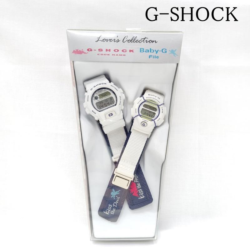 ジーショック G-SHOCK 腕時計 デジタル 稼働品 初代 Lovers Collection Devil & Angel ラバーズコレクション 天使と悪魔 腕時計 - 白 / ホワイト / white メンズ USED 古着 中古 50169164
