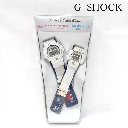ジーショック G-SHOCK 腕時計 デジタル 稼働品 初代 Lovers Collection Devil & Angel ラバーズコレクション 天使と悪魔 腕時計 - 白 / ホワイト / white メンズ USED 古着 中古 50169164