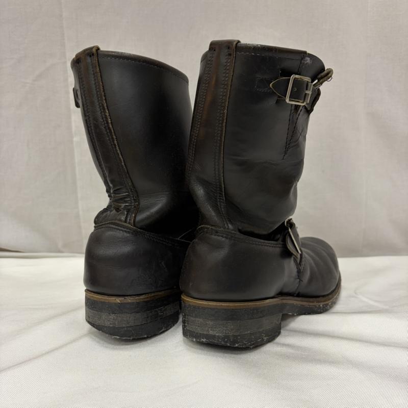 シアーズ SEARS ブーツ エンジニアブーツ 60s スチールトゥ エンジニア ブーツ US：8 黒 / ブラック / black メンズ USED 古着 中古 50169168
