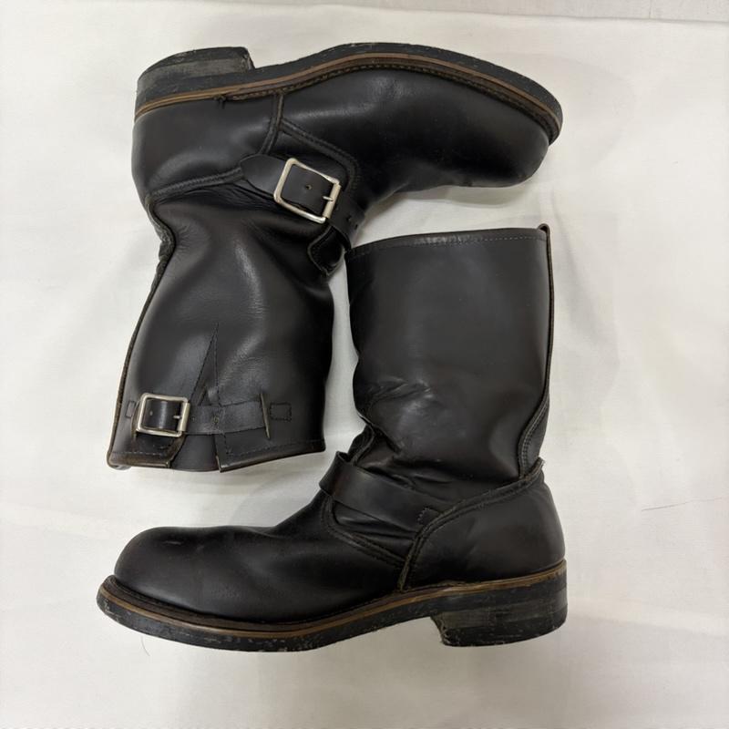 シアーズ SEARS ブーツ エンジニアブーツ 60s スチールトゥ エンジニア ブーツ US：8 黒 / ブラック / black メンズ USED 古着 中古 50169168