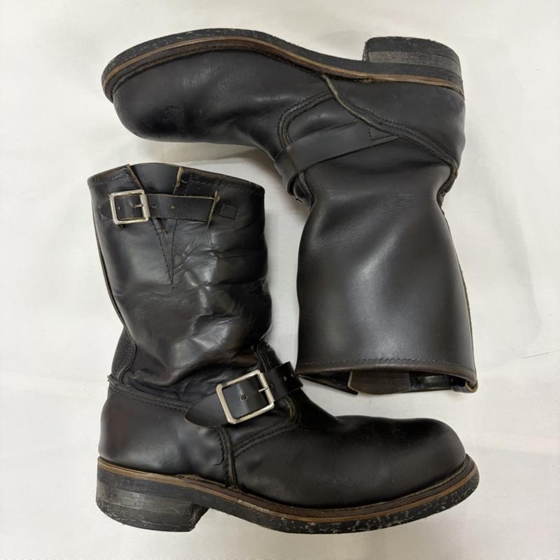 シアーズ SEARS ブーツ エンジニアブーツ 60s スチールトゥ エンジニア ブーツ US：8 黒 / ブラック / black メンズ USED 古着 中古 50169168