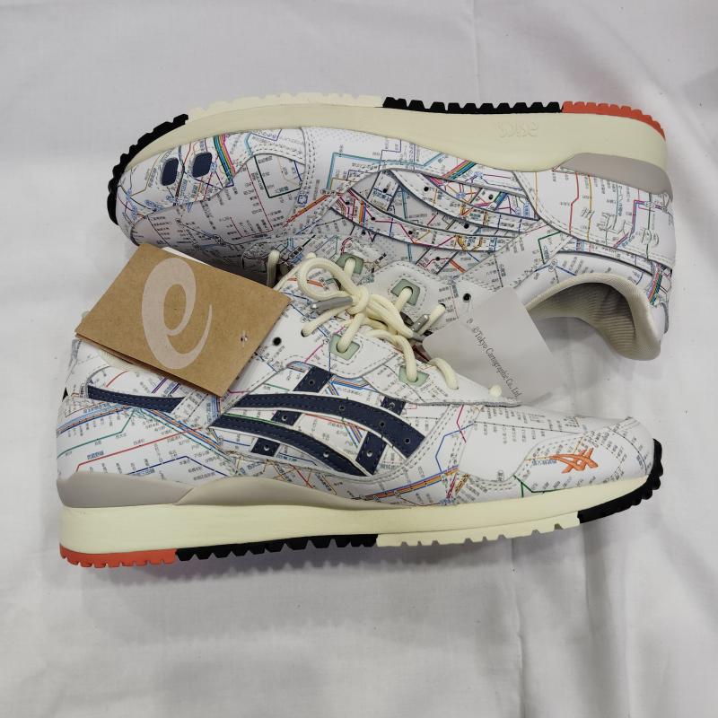 アシックス ASICS スニーカー スニーカー Gel-Lyte 3 OG TYO Subway ゲルライト3 サブウェイ 1201A528-100 スニーカー 26.0cm メンズ USED 古着 中古 50169172