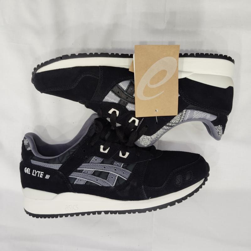 アシックス ASICS スニーカー スニーカー Gel-Lyte 3 OG 1201A318-001 ゲルライト 3 ペイズリー ローカット スニーカー 26.0cm 黒 / ブラック / black メンズ USED 古着 中古 50169173