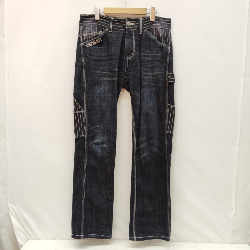 ヴァンソン VANSON パンツ デニム、ジーンズ ライングスター 刺繍 ペインター デニム パンツ 30インチ インディゴ / インディゴ / Indigo メンズ USED 古着 中古 50169176