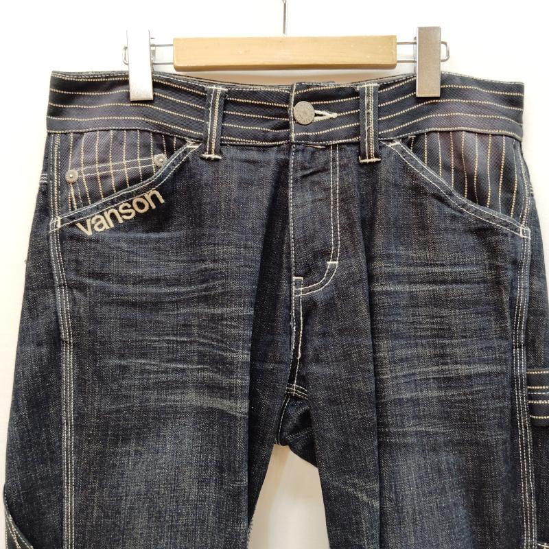 ヴァンソン VANSON パンツ デニム、ジーンズ ライングスター 刺繍 ペインター デニム パンツ 30インチ インディゴ / インディゴ / Indigo メンズ USED 古着 中古 50169176