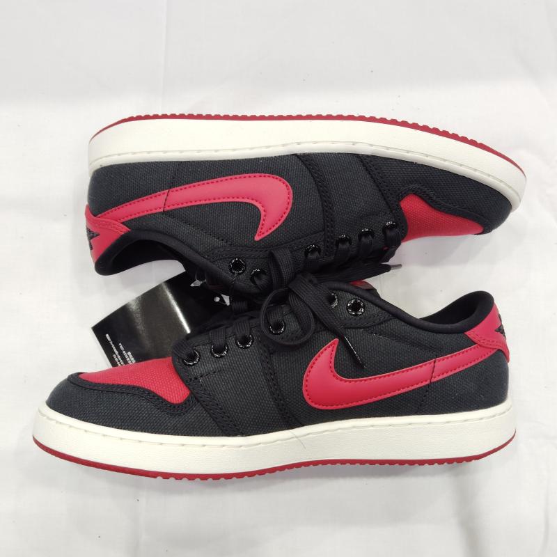 ナイキ NIKE スニーカー スニーカー AIR JORDAN1 LOW KO DX4981 006 エアジョーダン1 KNOCK OUT BRED ノックアウト ブレッド 26.0cm 黒 / ブラック / black X 赤 / レッド / red メンズ USED 古着 中古 50169177
