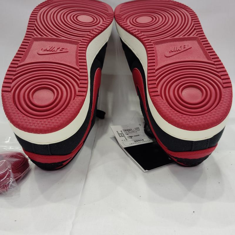 ナイキ NIKE スニーカー スニーカー AIR JORDAN1 LOW KO DX4981 006 エアジョーダン1 KNOCK OUT BRED ノックアウト ブレッド 26.0cm 黒 / ブラック / black X 赤 / レッド / red メンズ USED 古着 中古 50169177