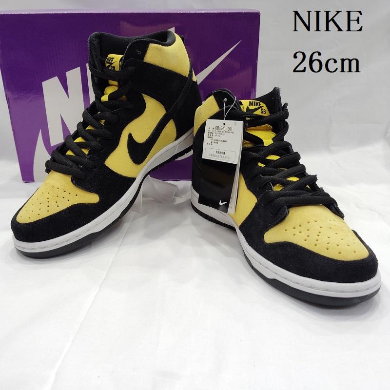 ナイキ NIKE スニーカー スニーカー SB DUNK HIGH PRO REVERSE IOWA ダンク ハイ リバース アイオワ DB1640-001 26.0cm メンズ USED 古着 中古 50169178