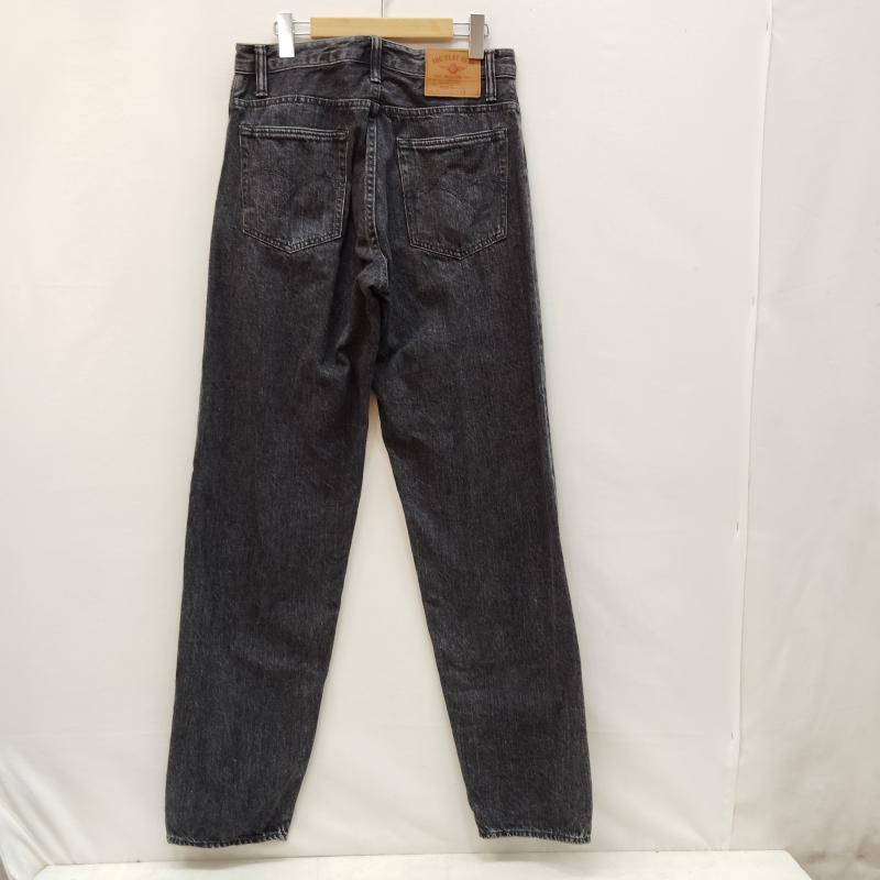 ザ・フラットヘッド The Flat Head パンツ デニム、ジーンズ 12.5oz ワイド テーパード 加工 ブラック デニム パンツ DB003C 34インチ 黒 / ブラック / black メンズ USED 古着 中古 50169179