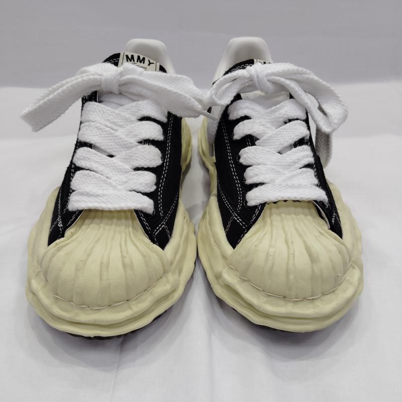 ミハラヤスヒロ MIHARAYASUHIRO スニーカー スニーカー BLAKEY ブレイキー オリジナル ソール スニーカー VL OG Sole Canvas A09FW732 サイズ40 25.5cm 白 / ホワイト / white X 黒 / ブラック / black メンズ USED 古着 中古 50169180