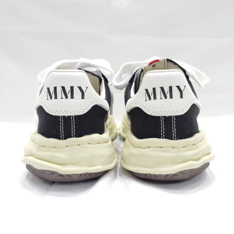 ミハラヤスヒロ MIHARAYASUHIRO スニーカー スニーカー BLAKEY ブレイキー オリジナル ソール スニーカー VL OG Sole Canvas A09FW732 サイズ40 25.5cm 白 / ホワイト / white X 黒 / ブラック / black メンズ USED 古着 中古 50169180