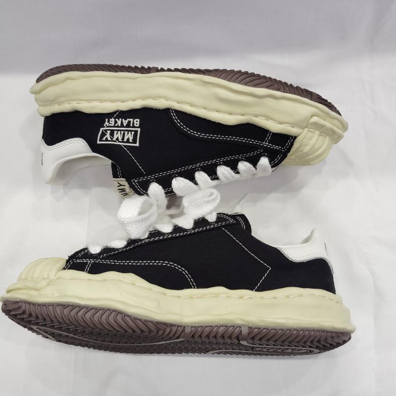 ミハラヤスヒロ MIHARAYASUHIRO スニーカー スニーカー BLAKEY ブレイキー オリジナル ソール スニーカー VL OG Sole Canvas A09FW732 サイズ40 25.5cm 白 / ホワイト / white X 黒 / ブラック / black メンズ USED 古着 中古 50169180