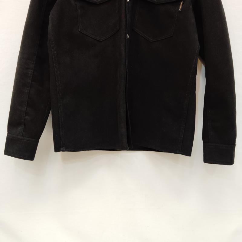 ヴァンソン VANSON シャツ、ブラウス 長袖 長袖 シャツ 起毛 プレーティング イーグル 刺繍 M 黒 / ブラック / black メンズ USED 古着 中古 50169186