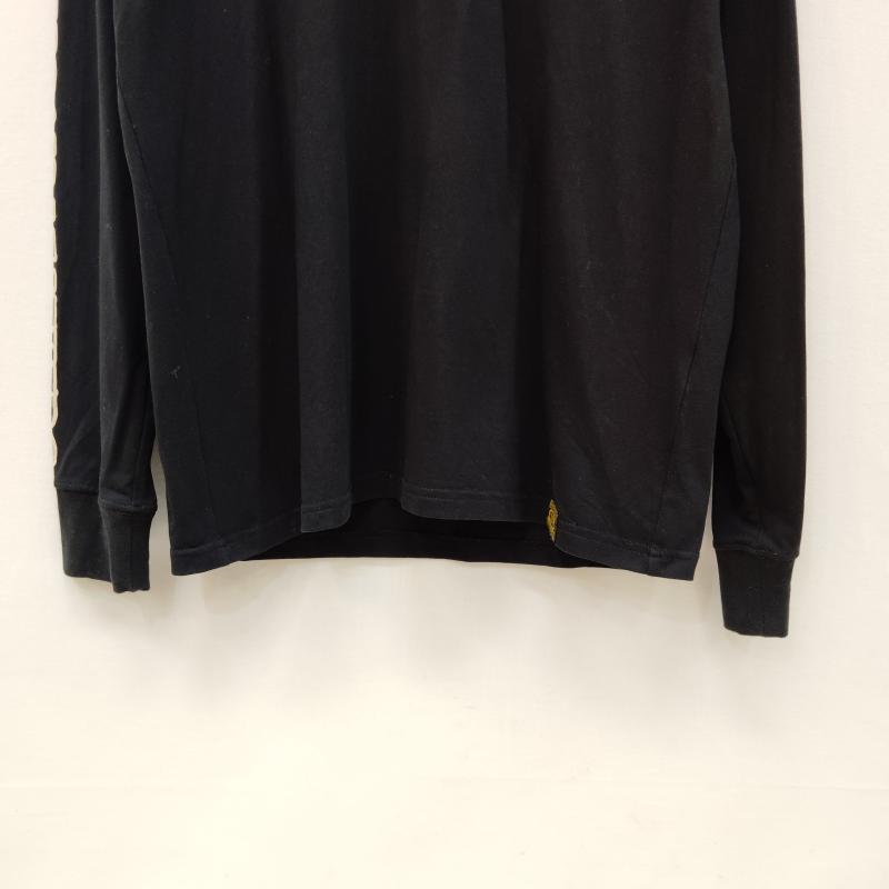ヴァンソン VANSON Tシャツ 長袖 長袖 Tシャツ スカル エンジン モチーフ 袖 ロゴ M 黒 / ブラック / black メンズ USED 古着 中古 50169187