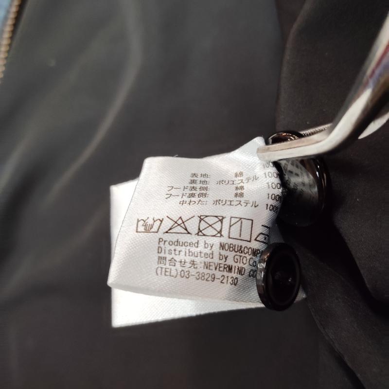 ヴァンソン VANSON ジャケット、上着 ジャケット、ブレザー デニム シャツ ジャケット 中綿 キルティング 加工 脱着式 フード 刺繍 M インディゴ / インディゴ / Indigo メンズ USED 古着 中古 50169190