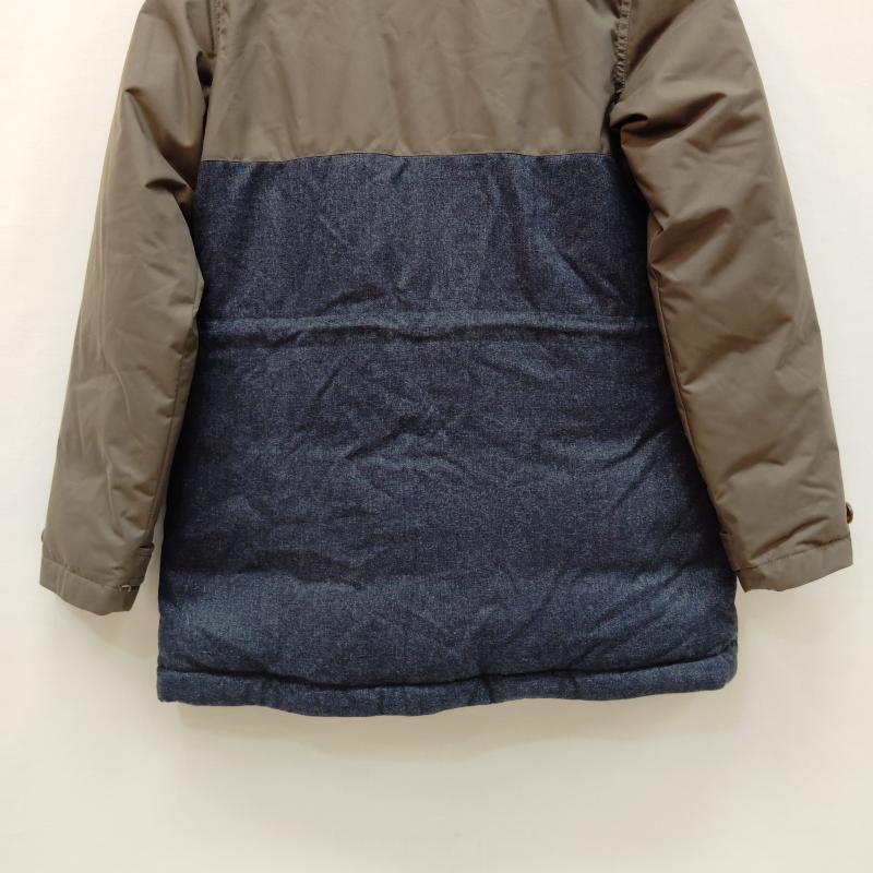 ザノースフェイス THE NORTH FACE ジャケット、上着 ダウンジャケット バイカラーダウンジャケット ホワイト レーベル ダブルボタン NYV1DG88 - カーキ / カーキ / khaki X インディゴ / インディゴ / Indigo レディース USED 古着 中古 50169193