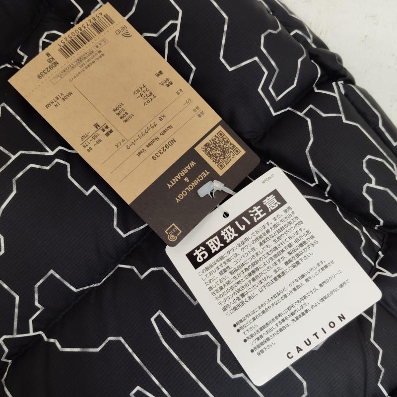 ザノースフェイス THE NORTH FACE ジャケット、上着 ダウンベスト ノベルティー ヌプシ ベスト ND92339 M 黒 / ブラック / black メンズ USED 古着 中古 50169195