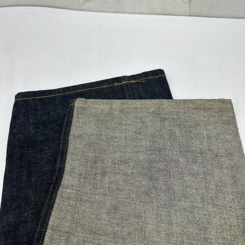 ステュディオ・ダ・ルチザン STUDIO D ARTISAN パンツ デニム、ジーンズ クレイジーパターン ボタンフライ デニム パンツ シンチバック 28インチ インディゴ / インディゴ / Indigo レディース USED 古着 中古 50169202