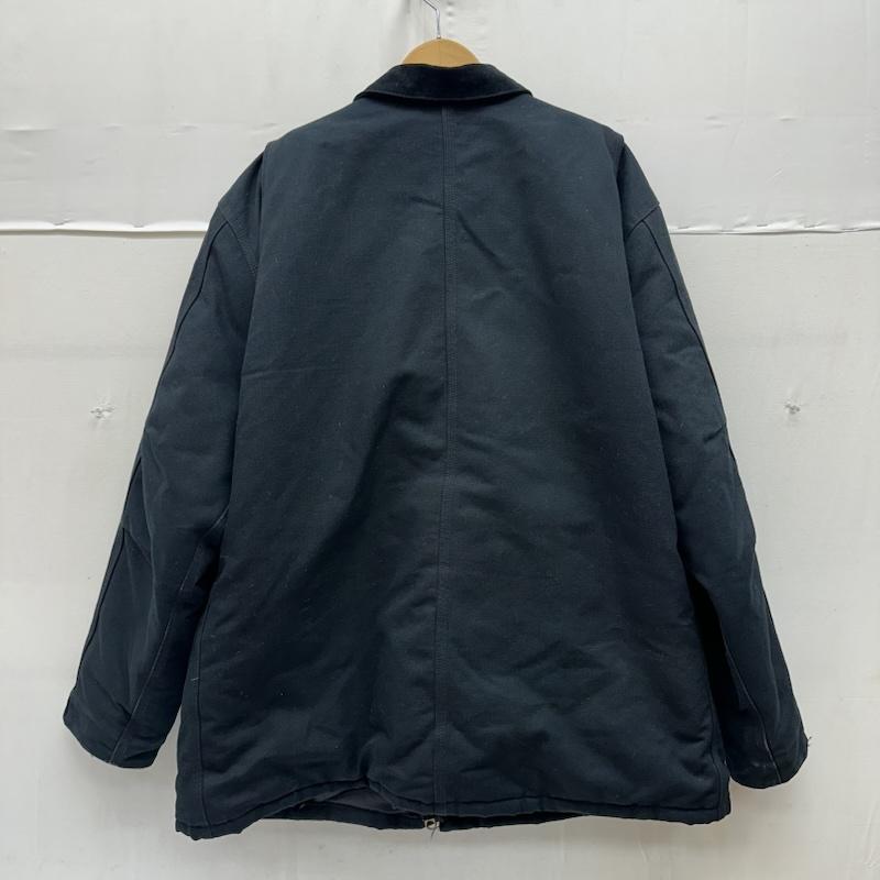 カーハート Carhartt ジャケット、上着 ジャンパー、ブルゾン USA製 トラディショナル コート ダック ジャケット C003 XL 黒 / ブラック / black メンズ USED 古着 中古 50169203