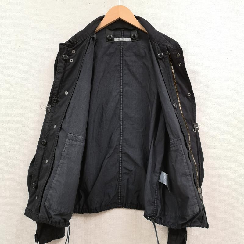 ジャーナルスタンダード JOURNAL STANDARD ジャケット、上着 ジャンパー、ブルゾン M-BDU ガーメントダイ ショート ミリタリー ジャケット 26-011-600-2030-1-0 M 黒 / ブラック / black メンズ USED 古着 中古 50169212