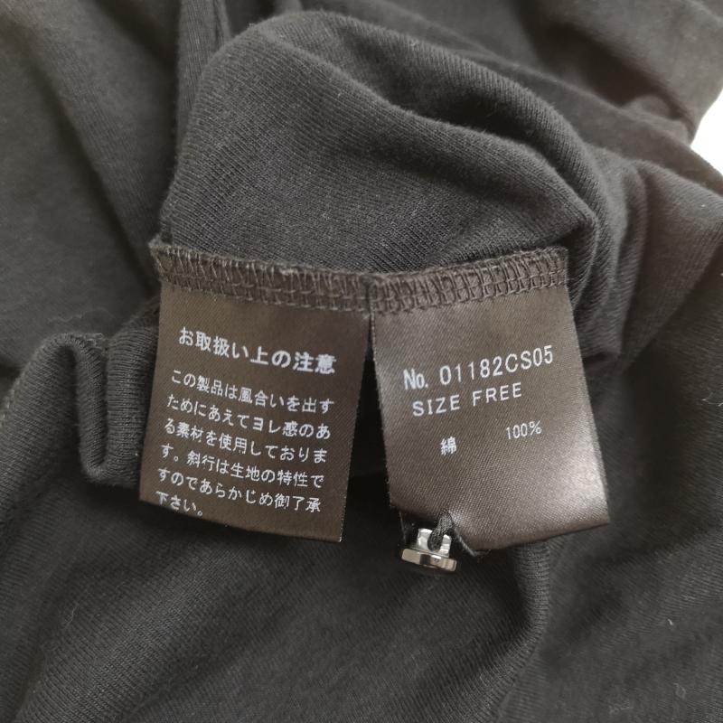 ヒステリックグラマー HYSTERIC GLAMOUR Tシャツ 半袖 日本製 スカル パンダ ヒスパンダ カットソー プリント Tシャツ 01182CS05 FREE 黒 / ブラック / black レディース USED 古着 中古 50169215