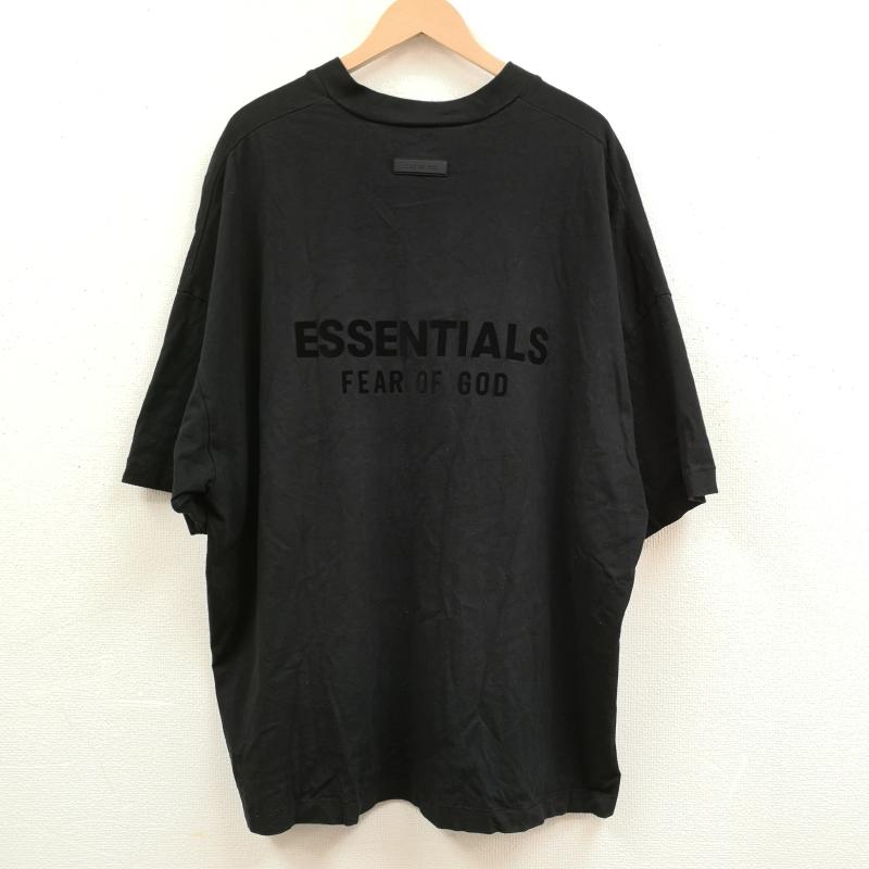 エフオージーエッセンシャルズ FOG ESSENTIALS Tシャツ 半袖 24SS Vネック オーバーサイズ Tシャツ S/STEE M 黒 / ブラック / black メンズ USED 古着 中古 50169216