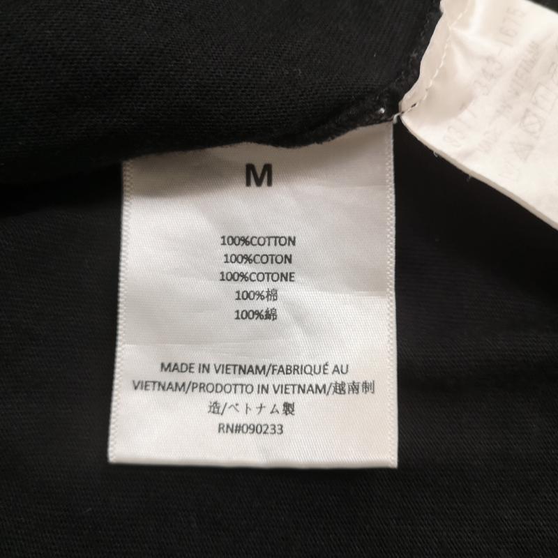エフオージーエッセンシャルズ FOG ESSENTIALS Tシャツ 半袖 24SS Vネック オーバーサイズ Tシャツ S/STEE M 黒 / ブラック / black メンズ USED 古着 中古 50169216
