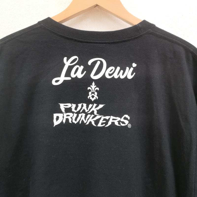 パンクドランカーズ PUNK DRUNKERS Tシャツ 半袖 デヴィ・スカルノ 夫人 フォト 半袖 Tシャツ S/S TEE XL 黒 / ブラック / black メンズ USED 古着 中古 50169218