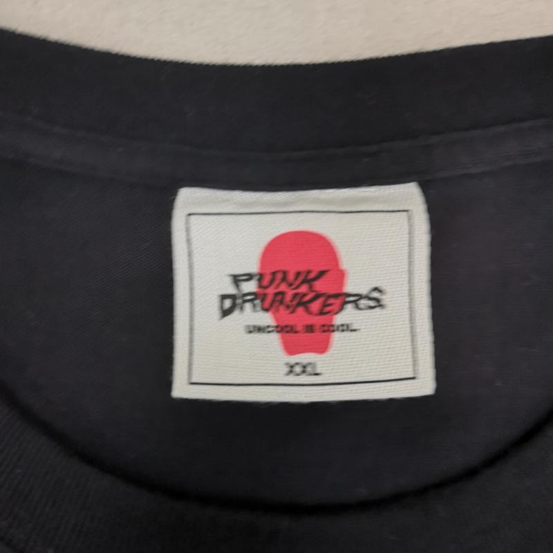 パンクドランカーズ PUNK DRUNKERS Tシャツ 半袖 キン肉マン 悪魔将軍 地獄の断頭台 アニメ 漫画 半袖 Tシャツ S/S TEE XXL 黒 / ブラック / black メンズ USED 古着 中古 50169220